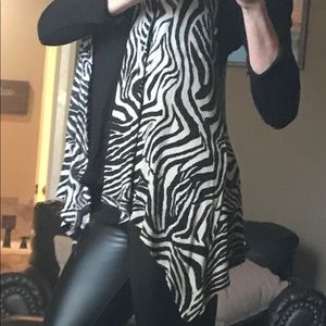 Zebra cotton vest!